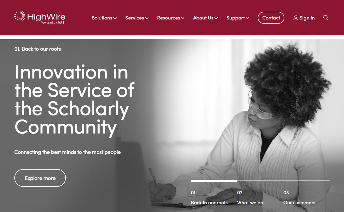 Scholarly Publishing Hosting Services | Academic Publishing Solutions