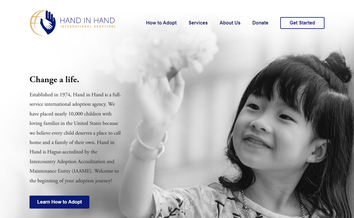 Hand in Hand International Adoptions