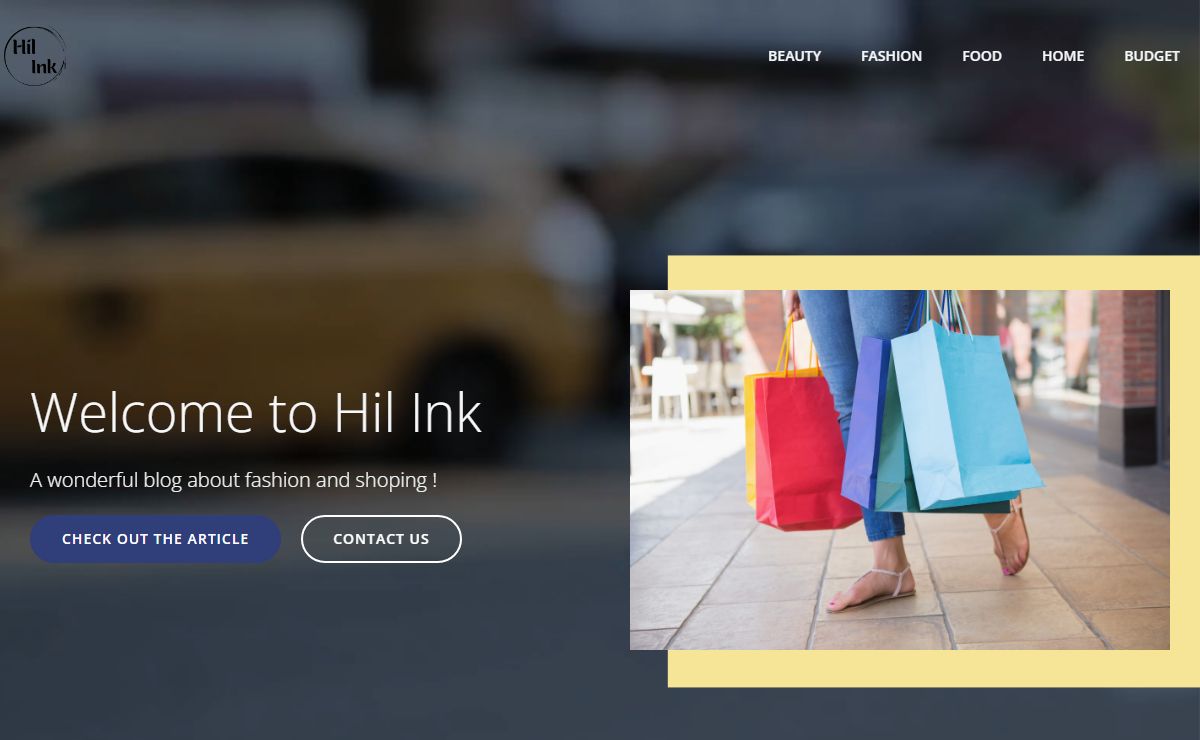 Hil ink, A wonderful blog about fashion and shoping !