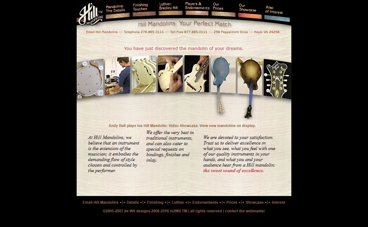 Hill Mandolins