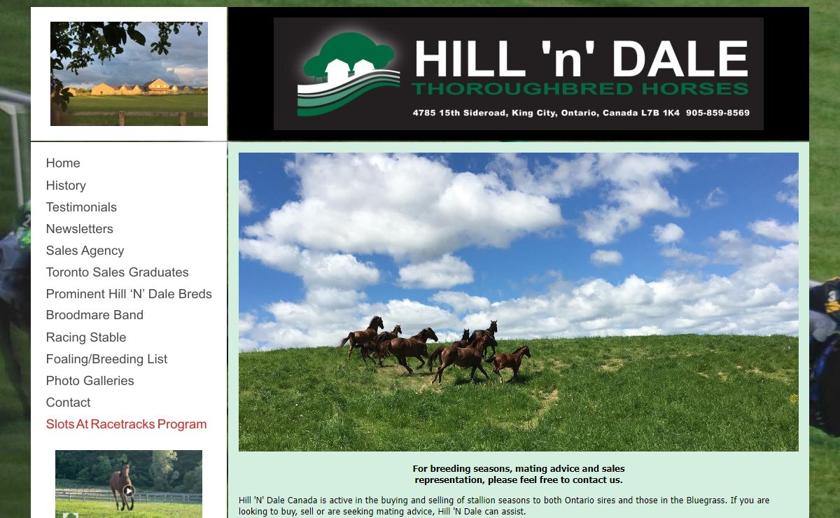 Hill 'N' Dale Canada