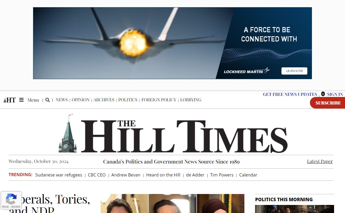 People. Policy. Politics. - The Hill Times