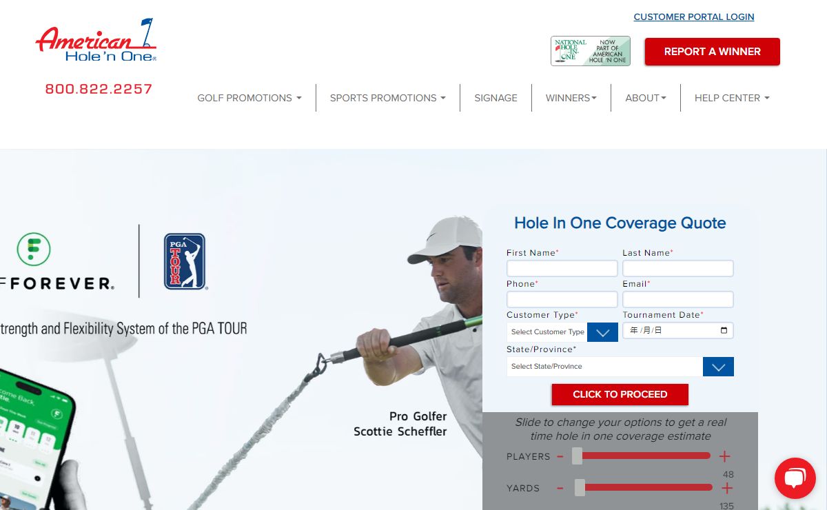The Hole In One Insurance Leader | American Hole 'N One
