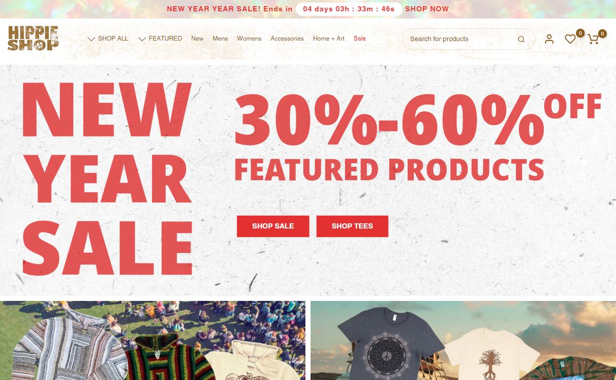 Hippie Shop - Hippie Clothing & Gifts