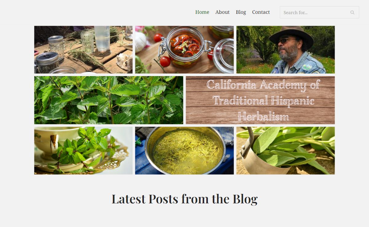 Home | California Academy of Hispanic Herbalism