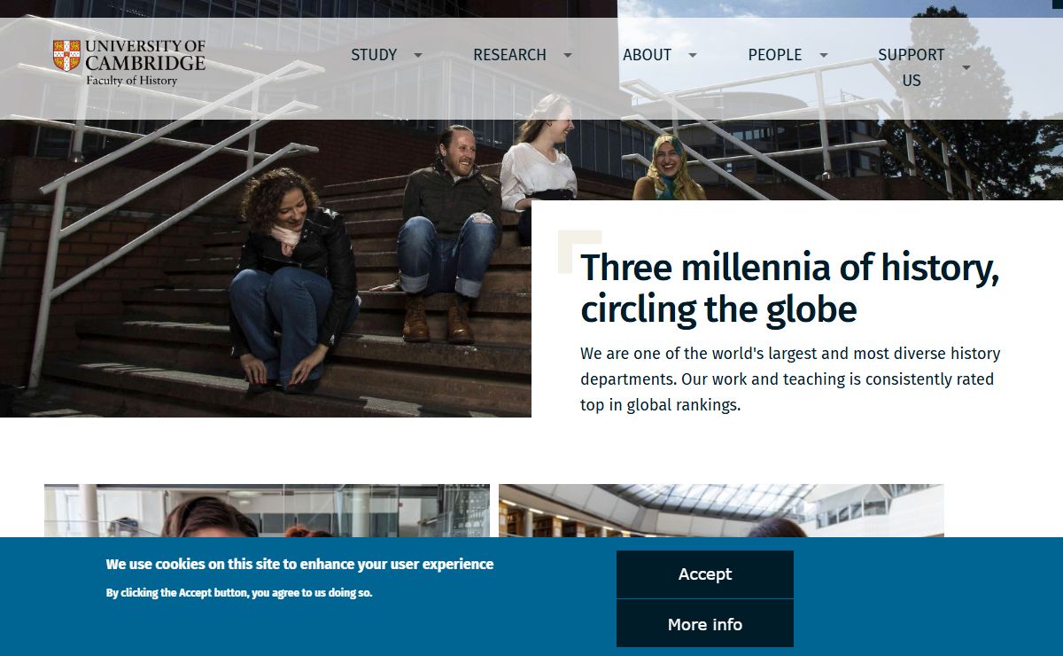 Faculty of History home | Faculty of History University of Cambridge