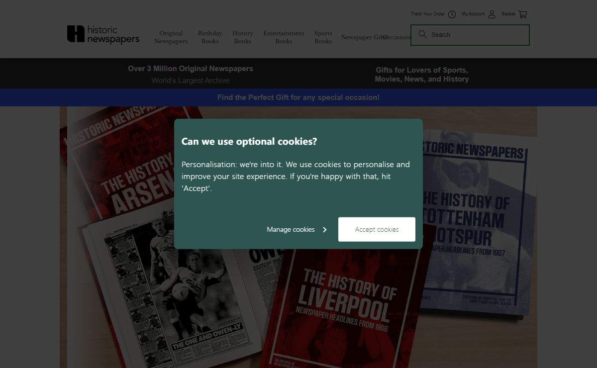 Historic Newspapers - The World's Largest Newspaper Archive