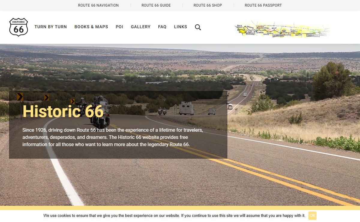 Homepage - Historic66