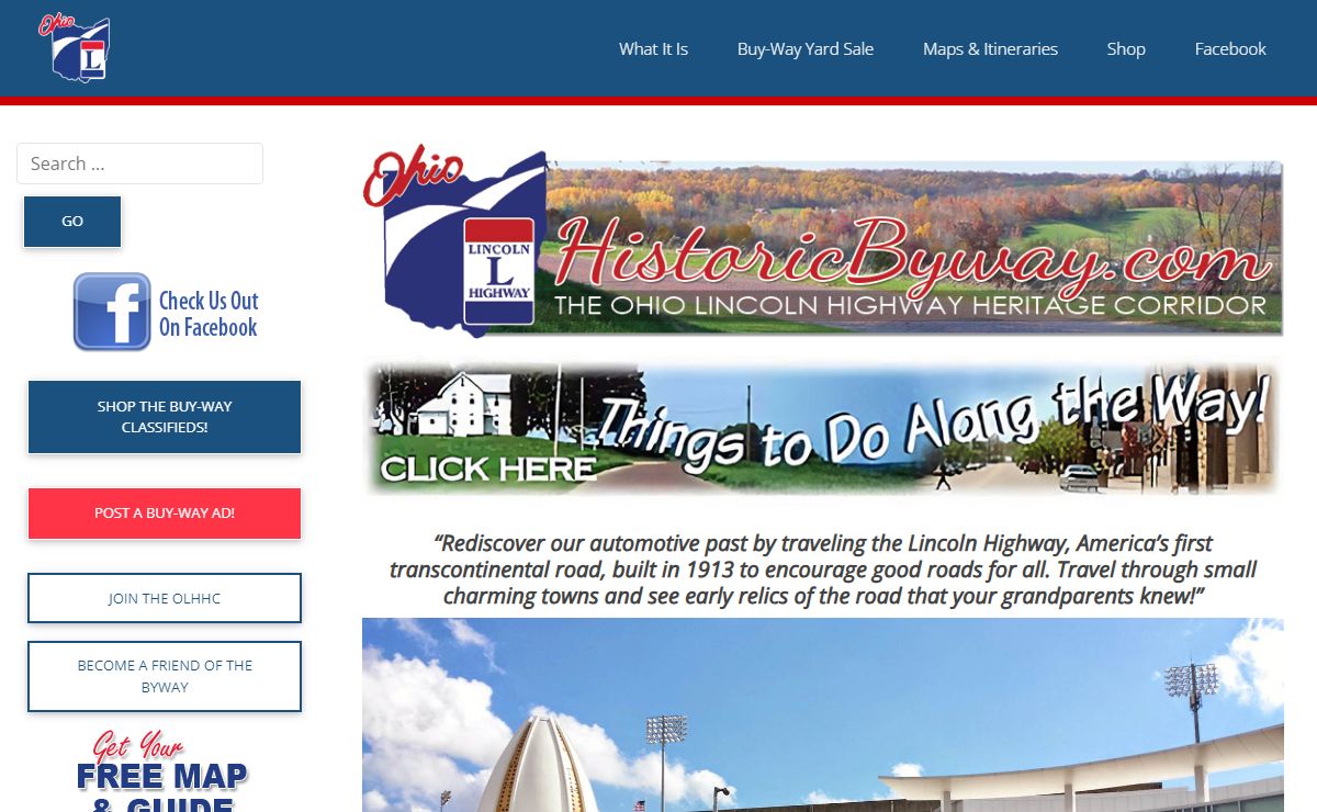 Ohio Lincoln Highway - Buy-Way Yard Sale