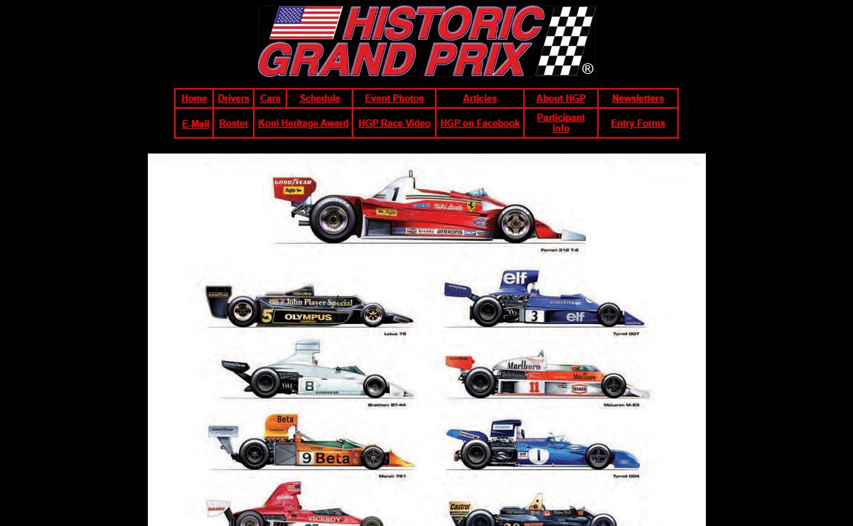 Historic Grand Prix Home Page