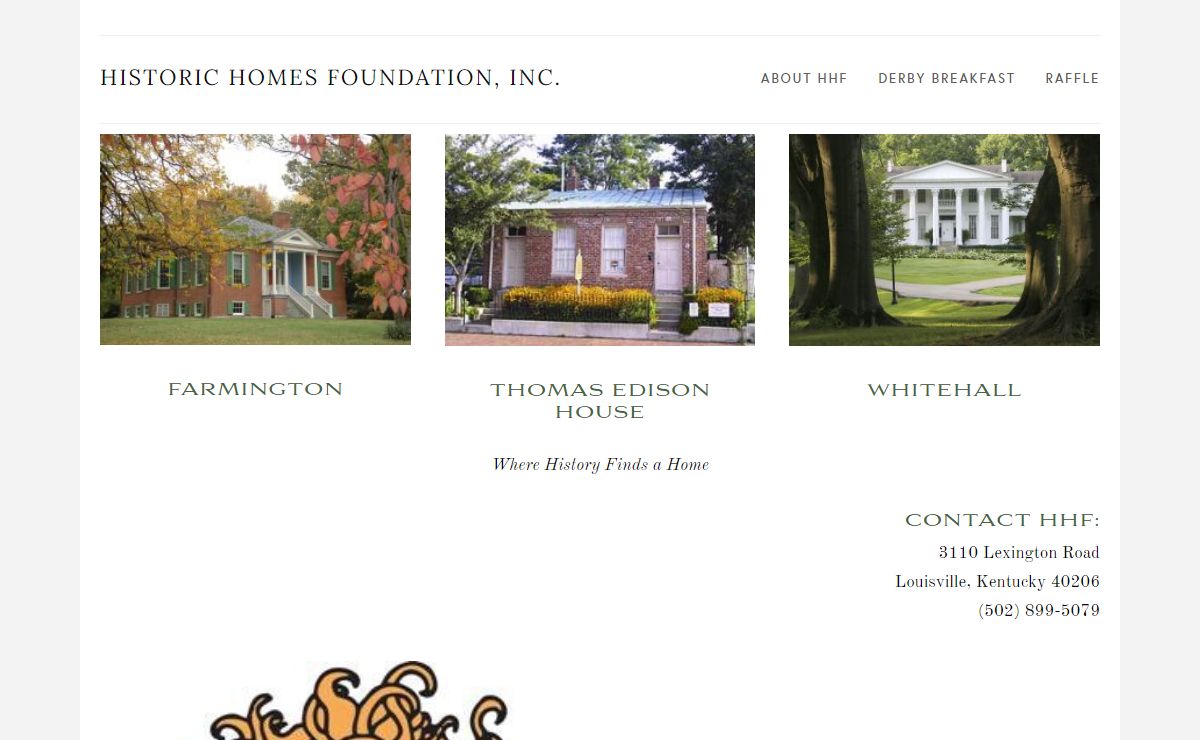 HISTORIC HOMES FOUNDATION, INC.