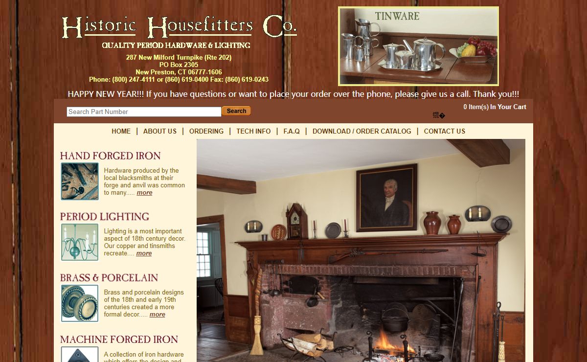 Historic Housefitters- Quality Period Hardware & Lighting