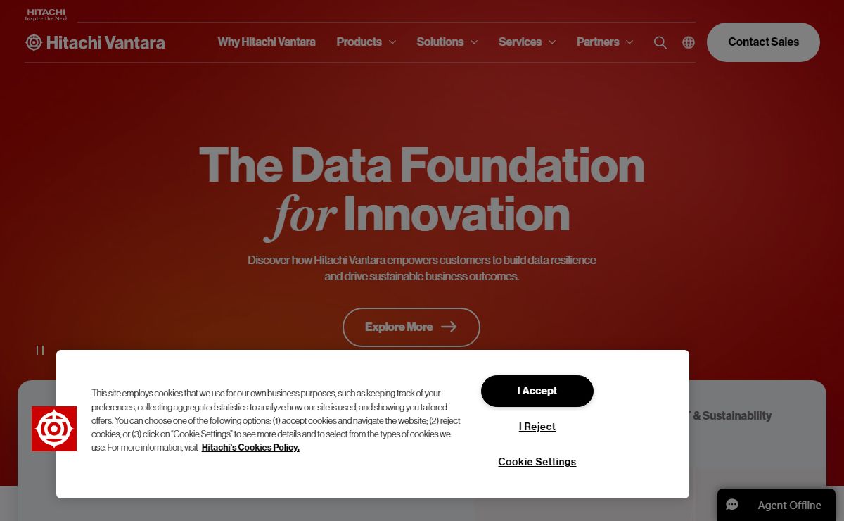 Hitachi Vantara: Innovation Through Data Infrastructure | Hitachi Vantara