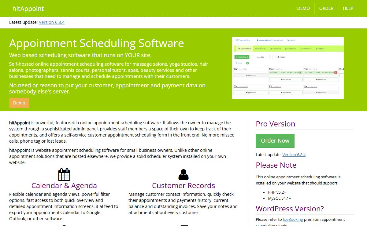 Scheduling Software for Salons, Spas, Tutors, Massage websites - hitAppoint