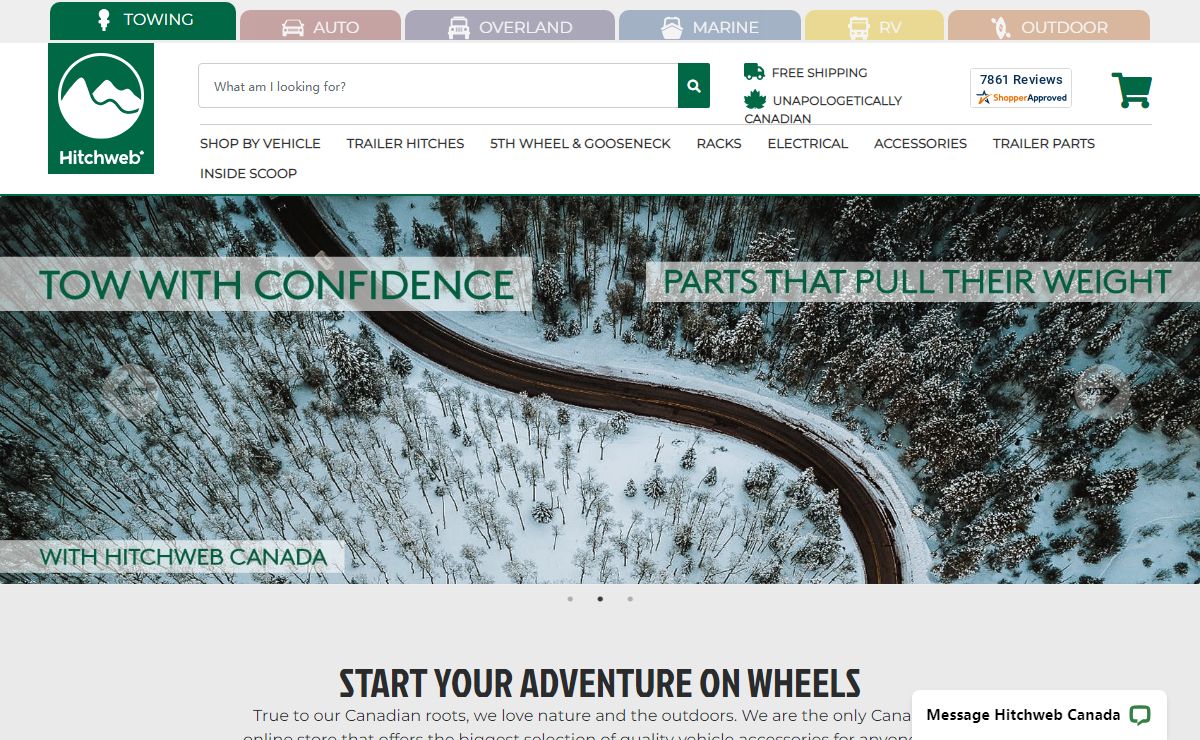 Canadian Hitch Store | Auto Roof Racks | Towing & Trailer Parts