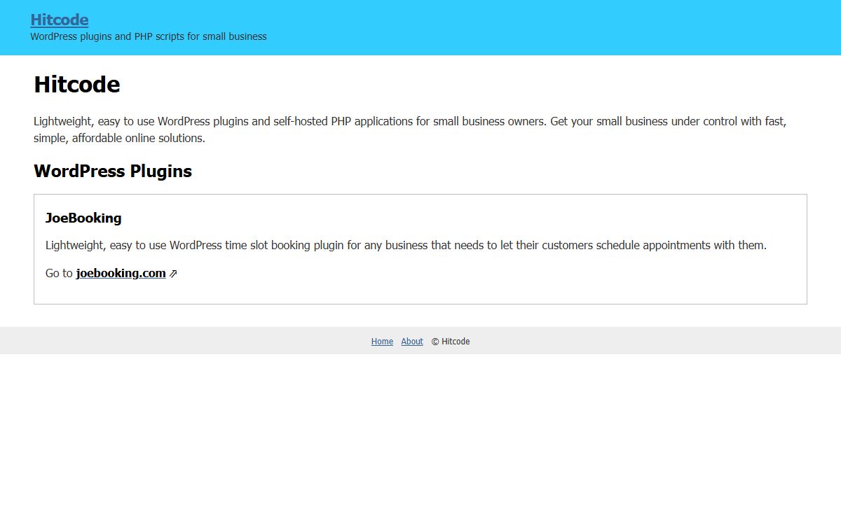 WordPress plugins and PHP scripts for small business owners