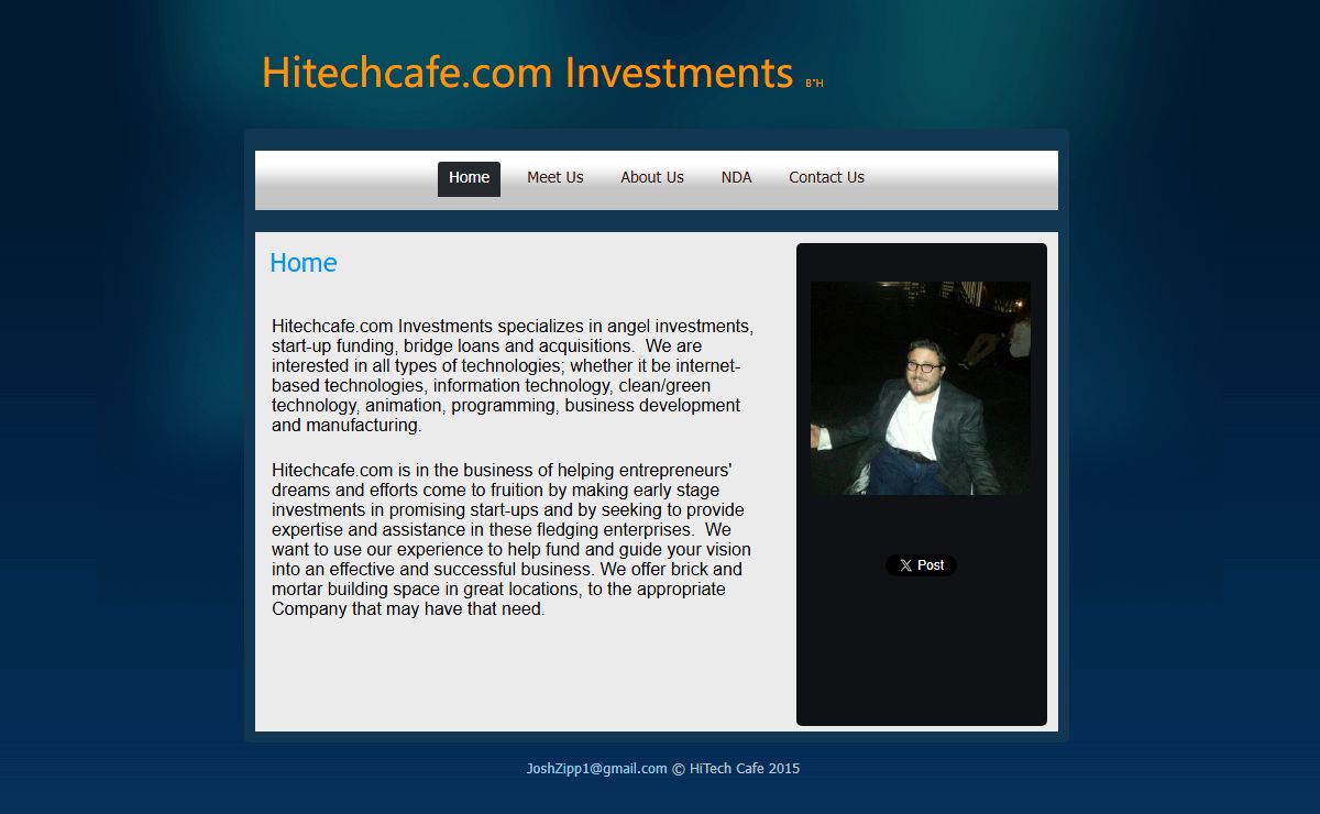 Home | Hitechcafe.com Investments