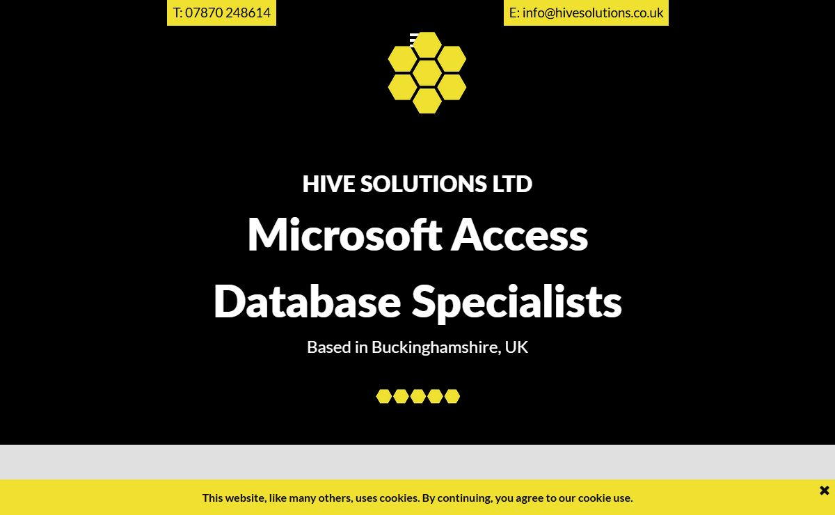 Hive Solutions Ltd | Microsoft Access Database Specialists