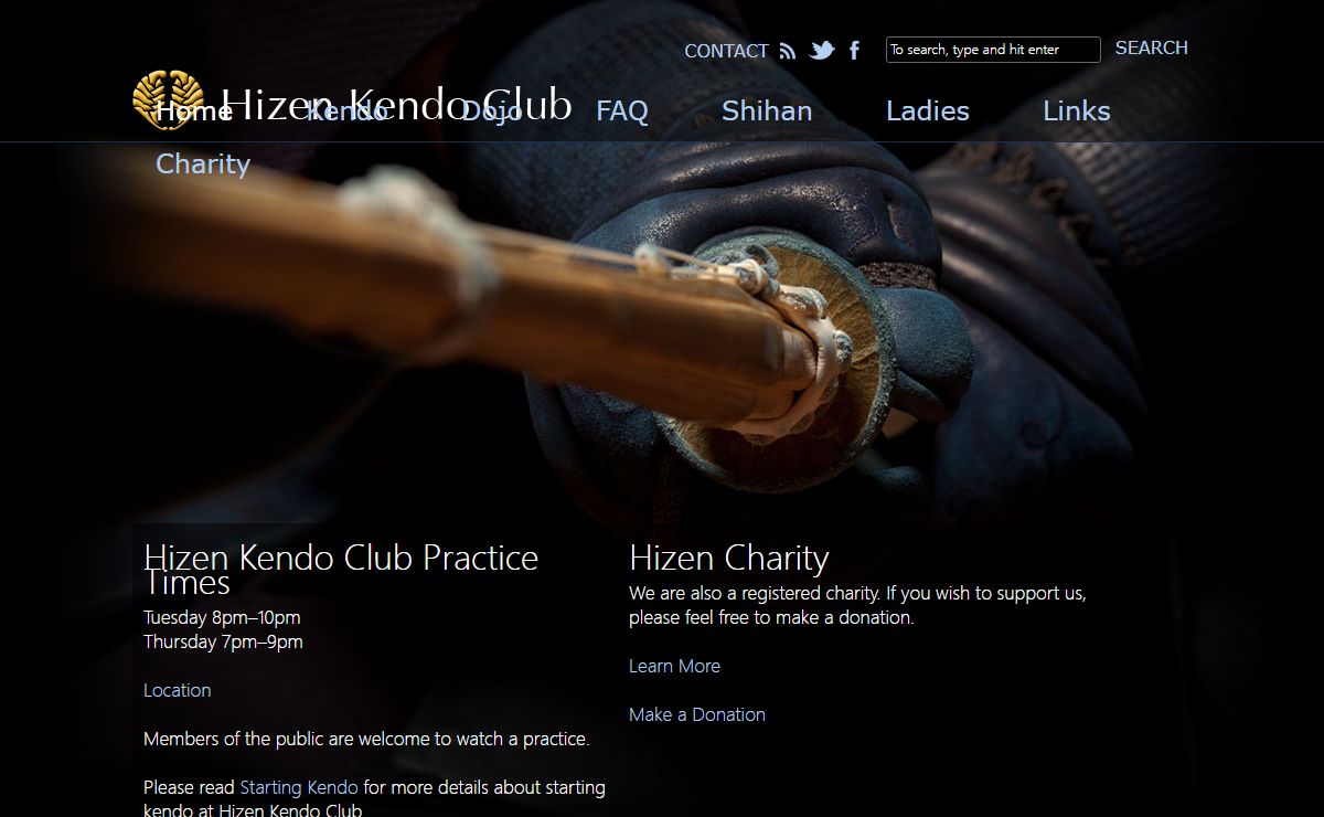 Hizen Foundation » Hizen Kendo Dojo