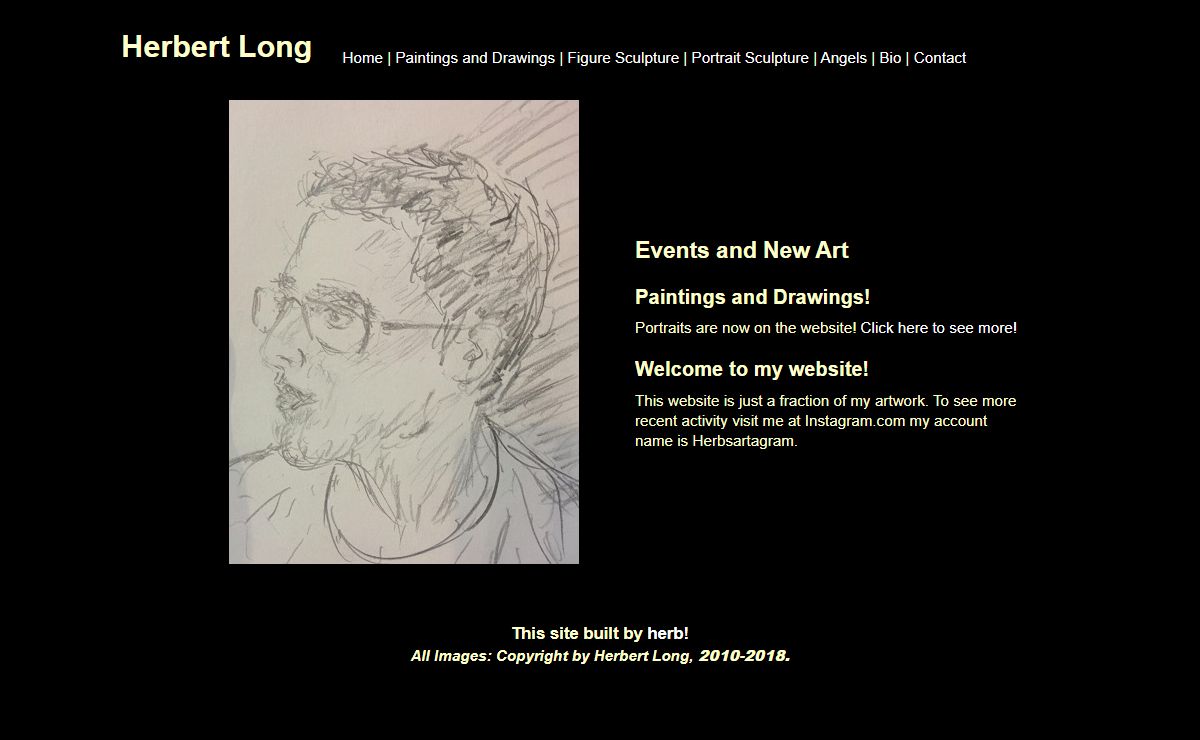 Herbert Long Studios painting and sculpture fine art gallery
