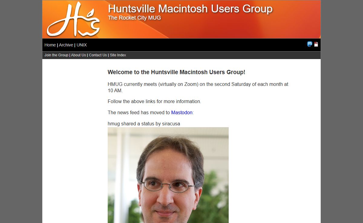 Huntsville Macintosh Users Group: News