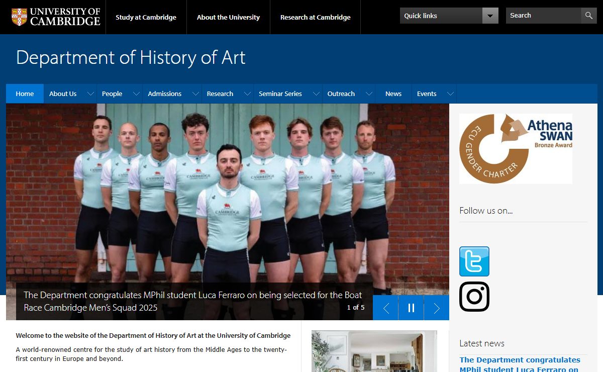 Department of History of Art |