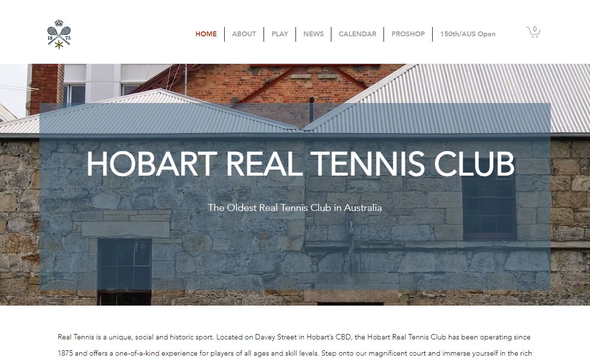 Home | Hobart Real Tennis Club