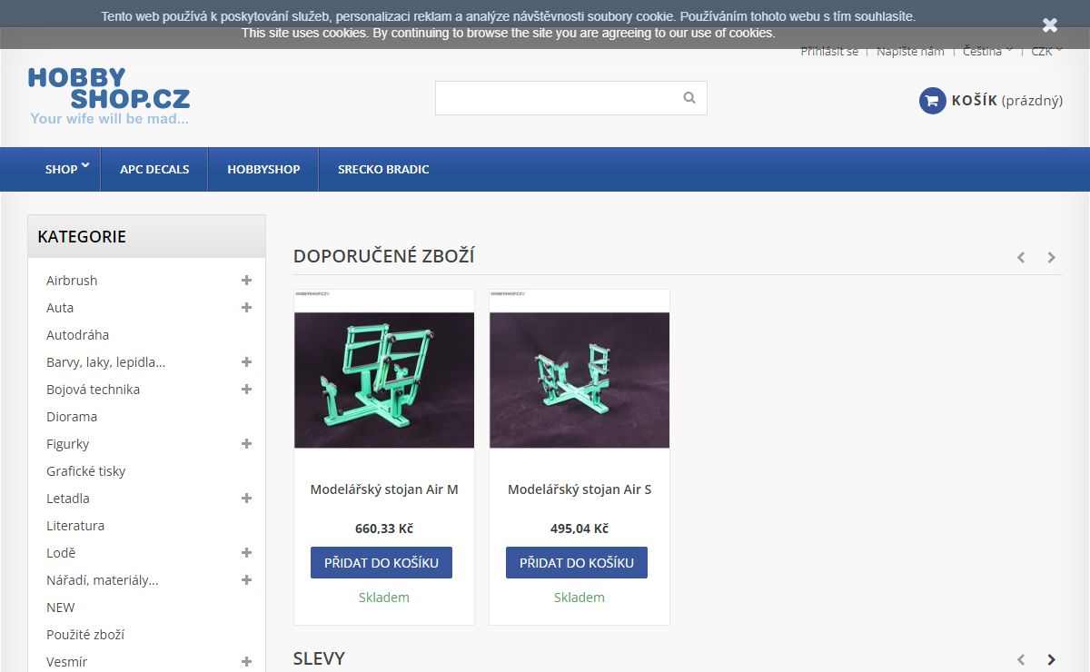 Hobbyshop.cz - Ať se žena třeba zblázní - Hobbyshop.cz