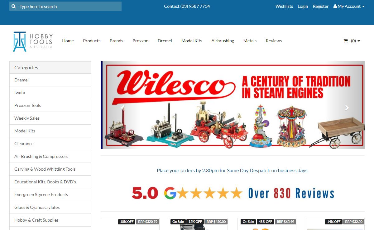 Hobby Tools Australia for Dremel, Proxxon Tools, Iwata, Badger, Paasche, Whittling, Carving, & SMS