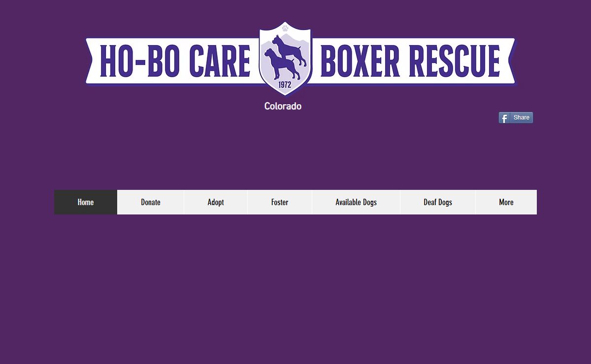 Ho-Bo Care Boxer Rescue - Colorado Dogs for Adoption
