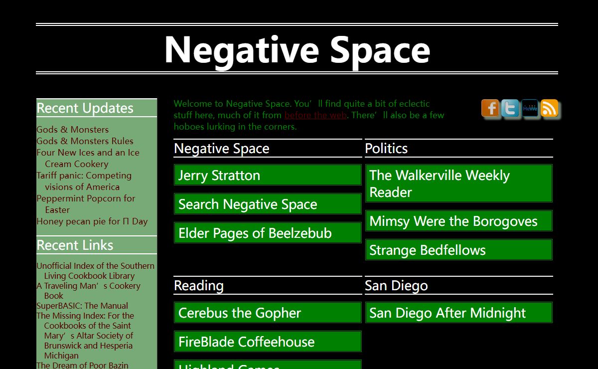Negative Space