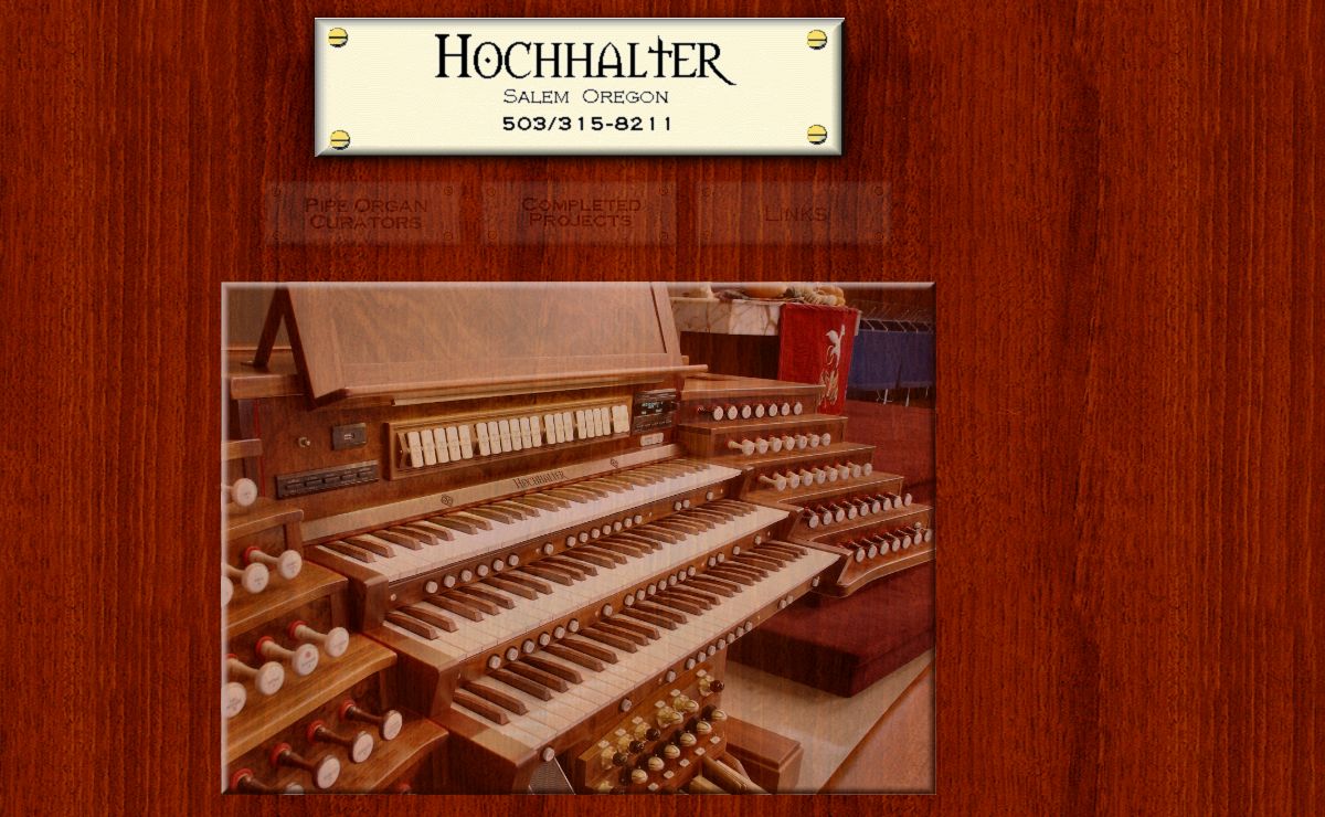 Hochhalter, Inc. -- Pipe Organs