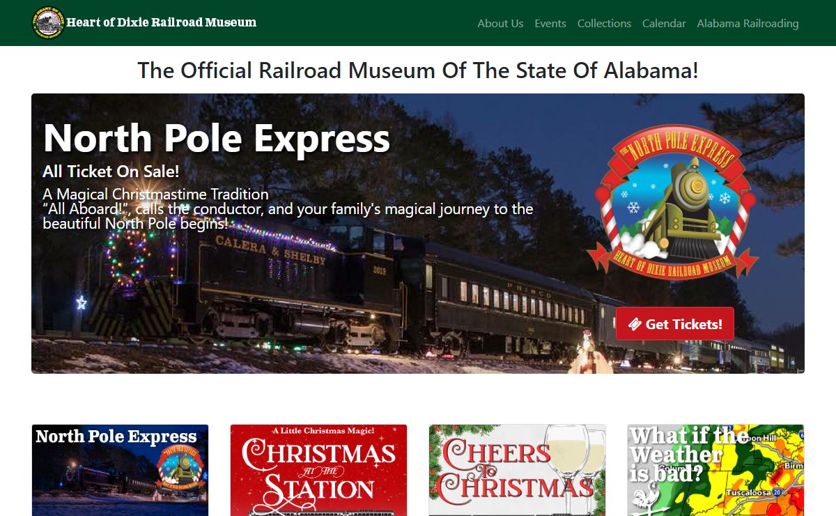 Heart of Dixie Railroad Museum