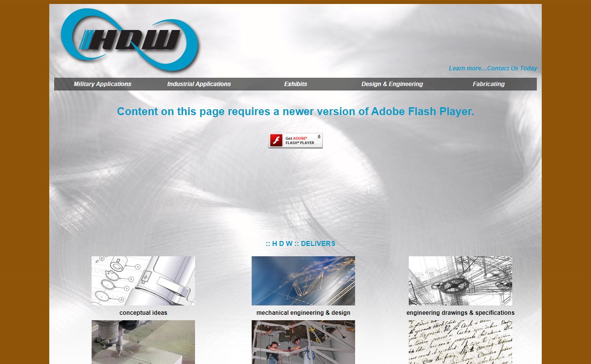 H D W :: Custom Design & Fabrication for Military & Industry :: • Bloomington, IN • (812) 334-3742