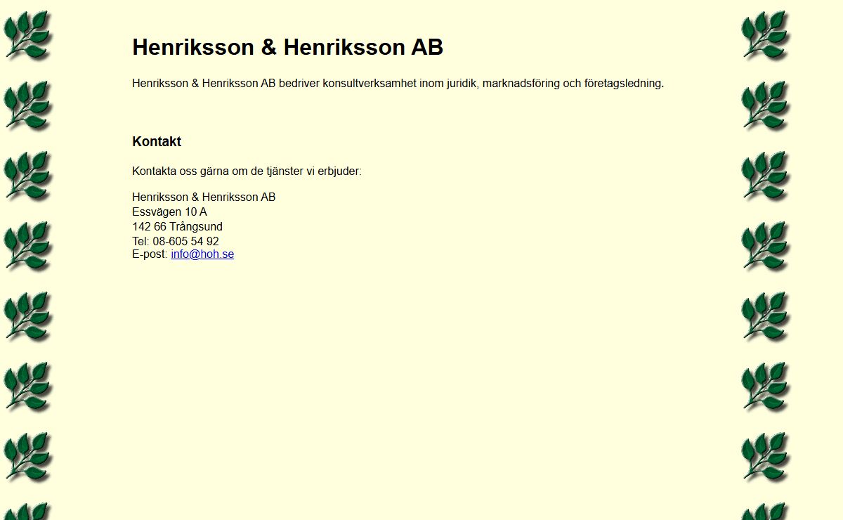 Henriksson & Henriksson AB