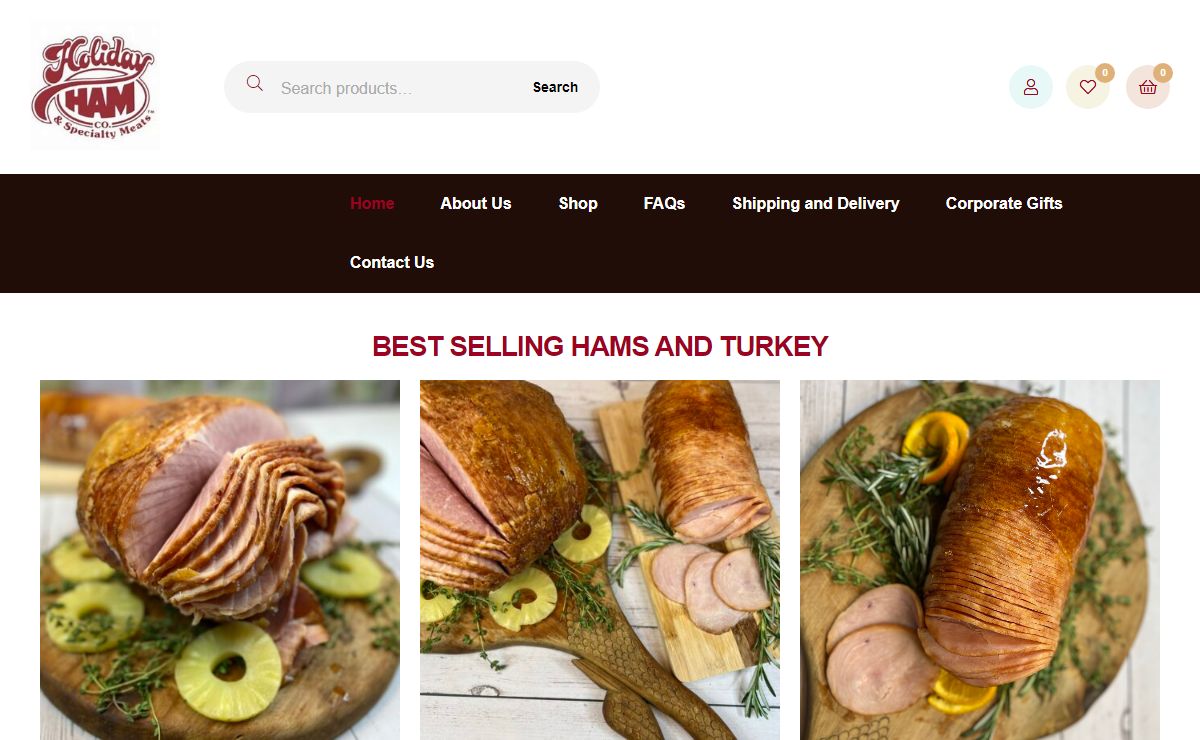 Holiday Ham - Ready To Serve Honey Hams