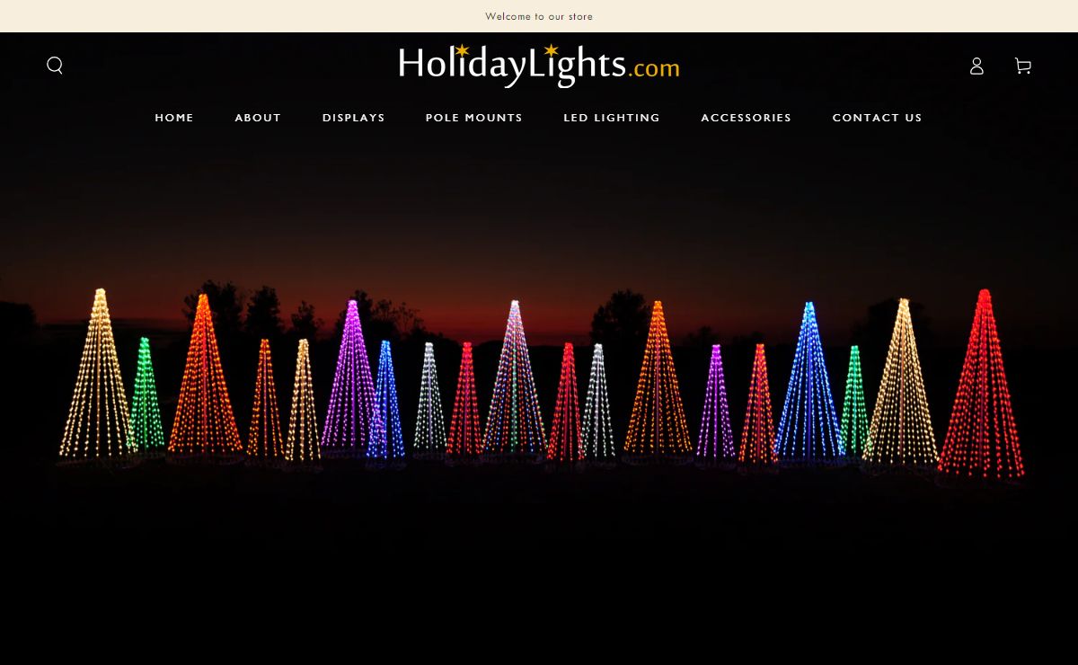 Holiday Lights | Outdoor Christmas Lighting, Commercial LED Displays – HolidayLights.com