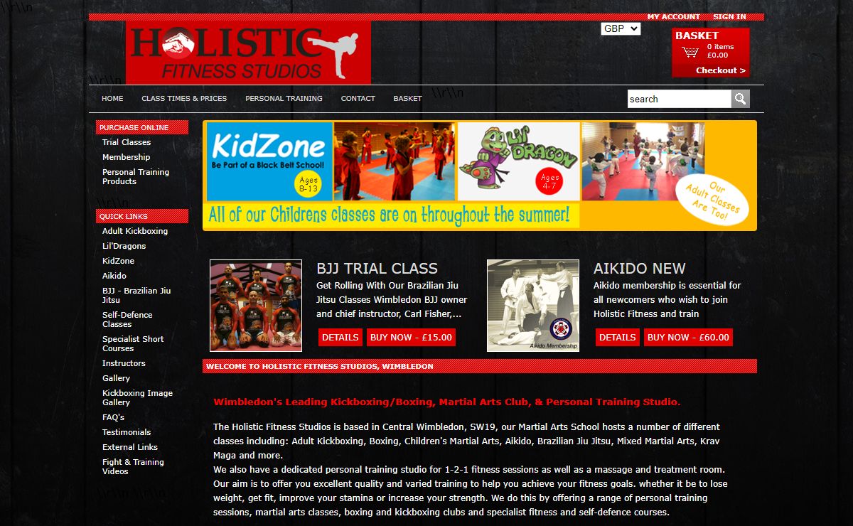 Wimbledon Kickboxing Club | Personal Training Wimbledon | Martial Arts Classes