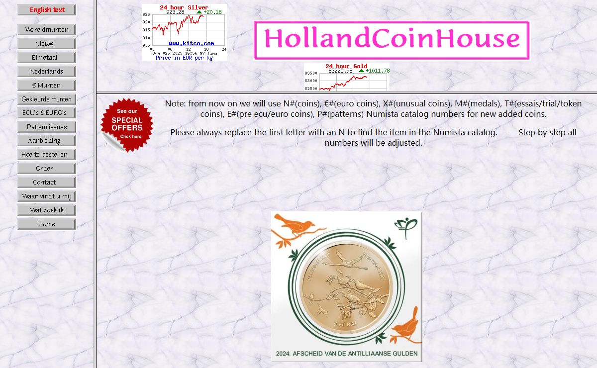Hollandcoinhouse, worldcoins, wereldmunten, euro, ecu