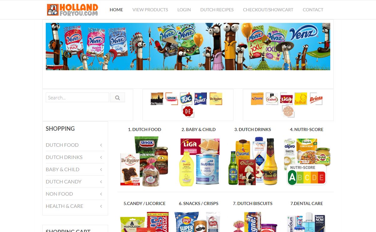 Your hollandshop all the dutch food online