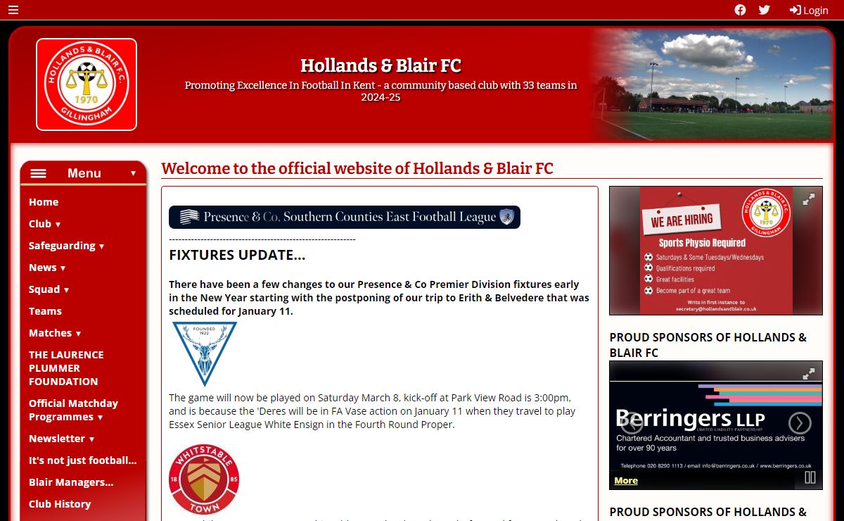 Hollands & Blair FC