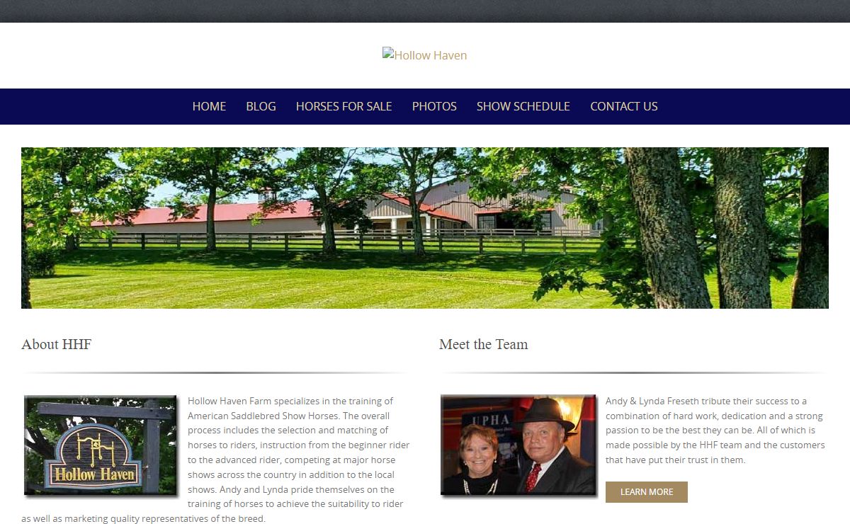 Hollow Haven – Home to Quality American Saddlebreds