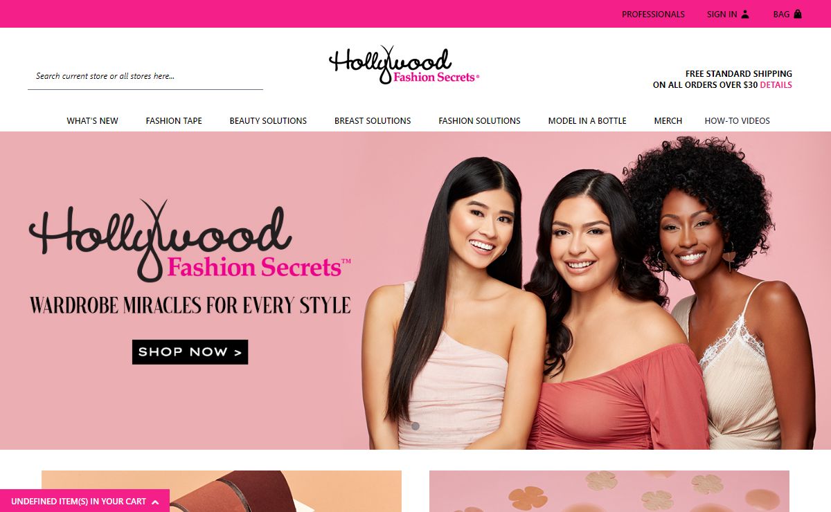 Hollywood Fashion Secrets | The Original Fashion Tape Solution The Original Fashion Tape Solution