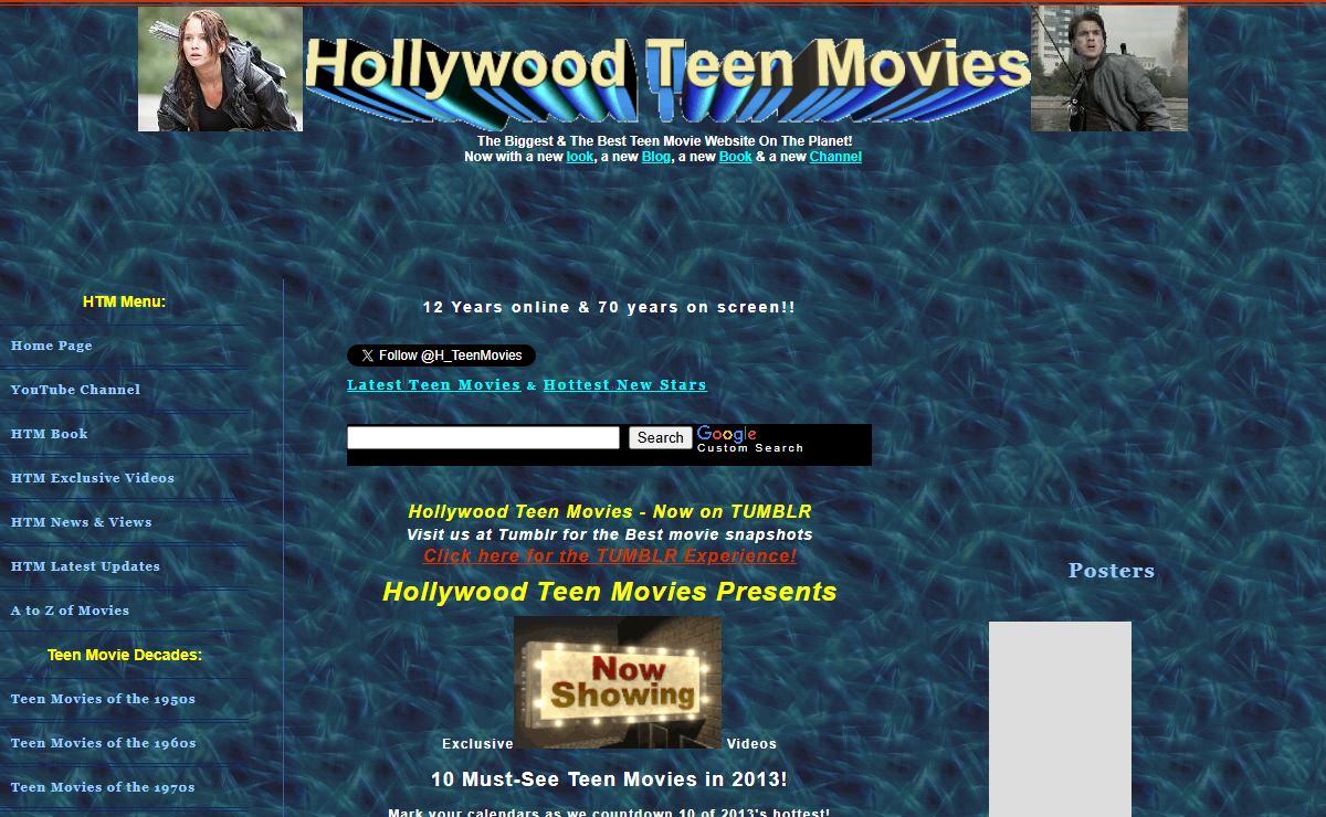 Hollywood Teen Movies Homepage