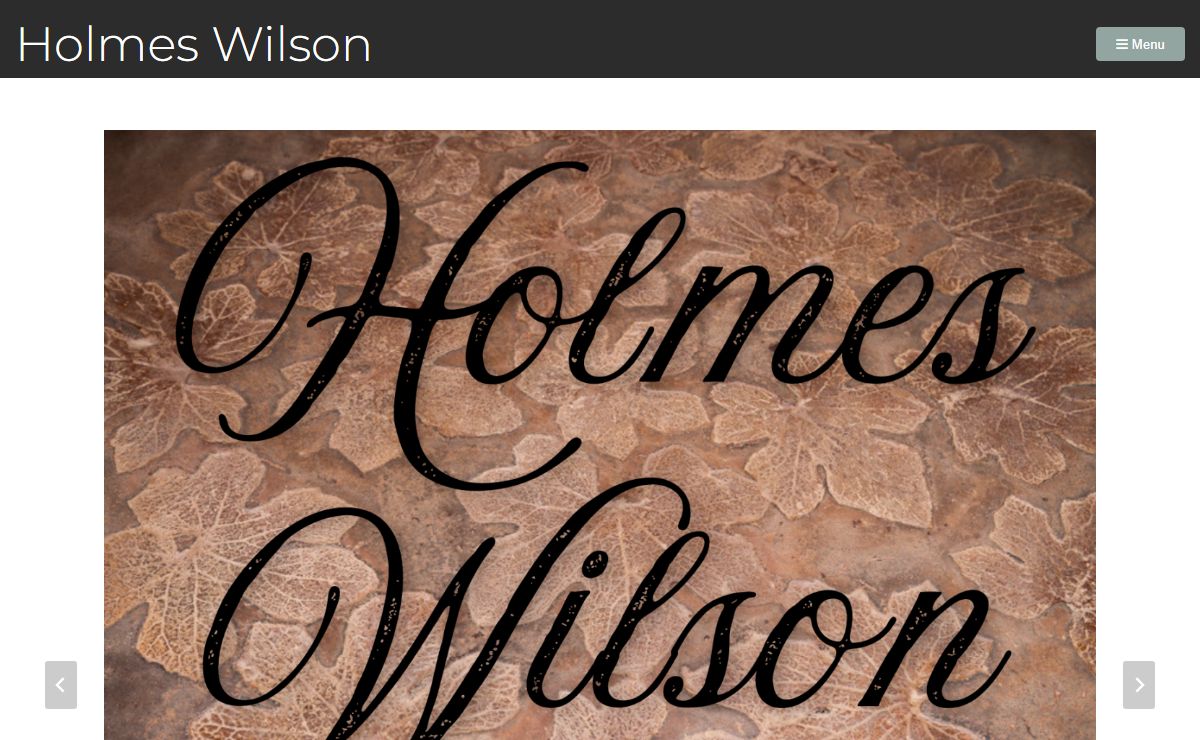 Modern Handmade Concrete Furniture in Sonoma County | Holmes Wilson