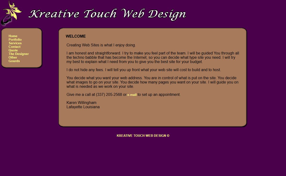 Kreative Touch Web Design