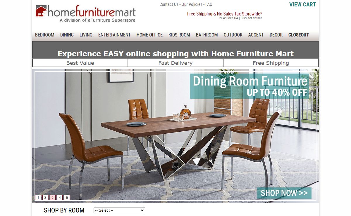 Bedroom Sets, Dining Furniture, Sofa Sets, Entertainment