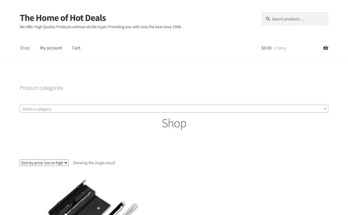 The Home of Hot Deals – We offer High Quality Products without all the hype! Providing you with only the best since 1998.