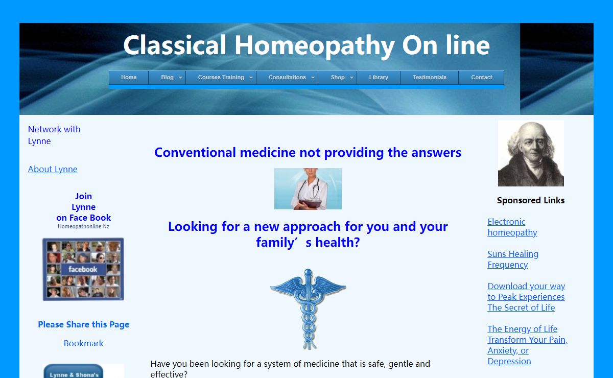 Homeopathy online