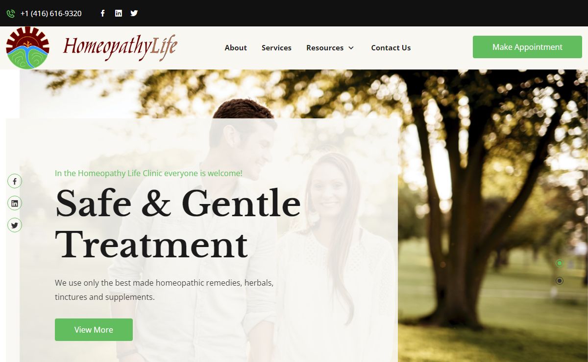 HomeopathyLife - Safe and Gentle Treatment